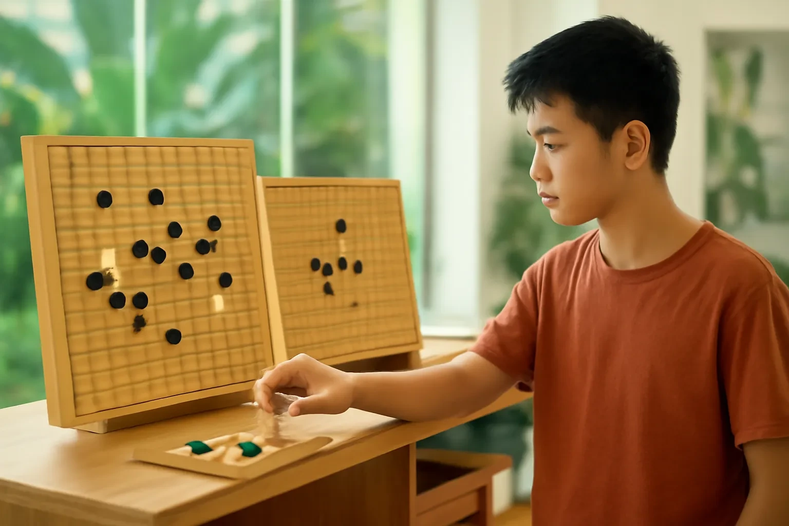 Bàn cờ vây 9×9, 13×13 và 19×19: khác nhau thế nào, ván dài bao lâu và nên chơi bàn nào ở từng giai đoạn