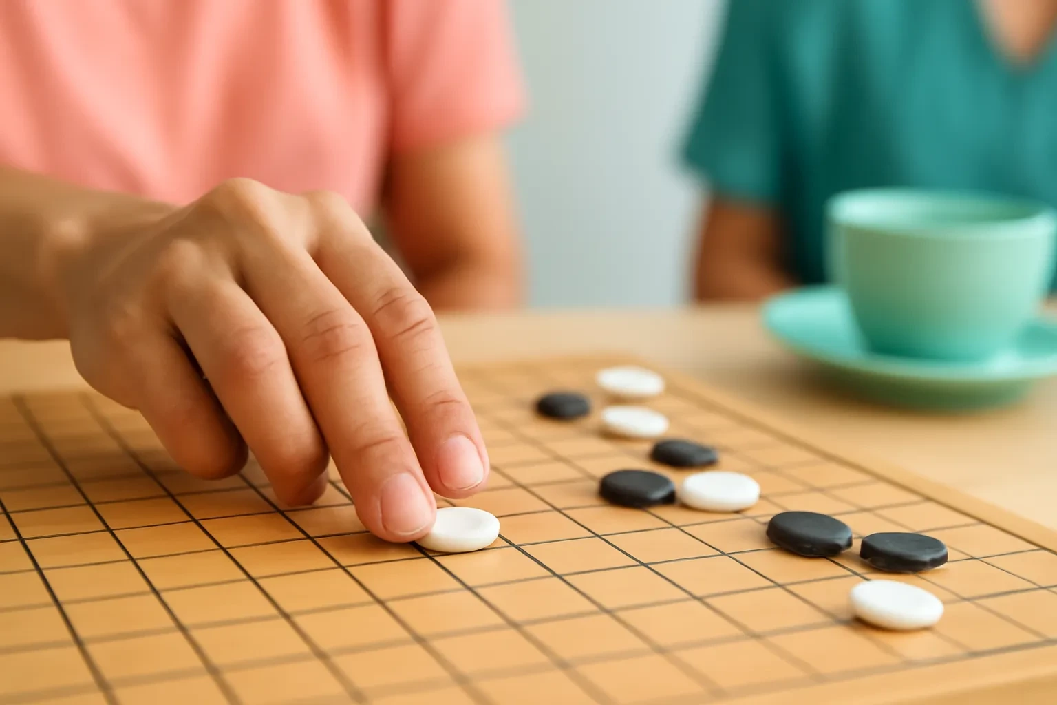 Quan tử ở biên cờ vây: kéo ở hàng một, hàng hai, khi nào phải nối và vì sao một nước kéo nhỏ có thể lấy đi cả góc